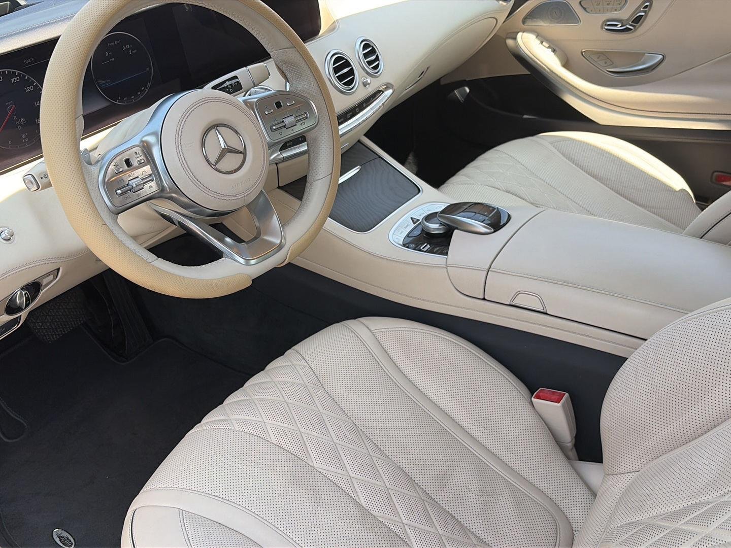 Used 2018 designo Diamond White Metallic Mercedes-Benz S 560 image 35