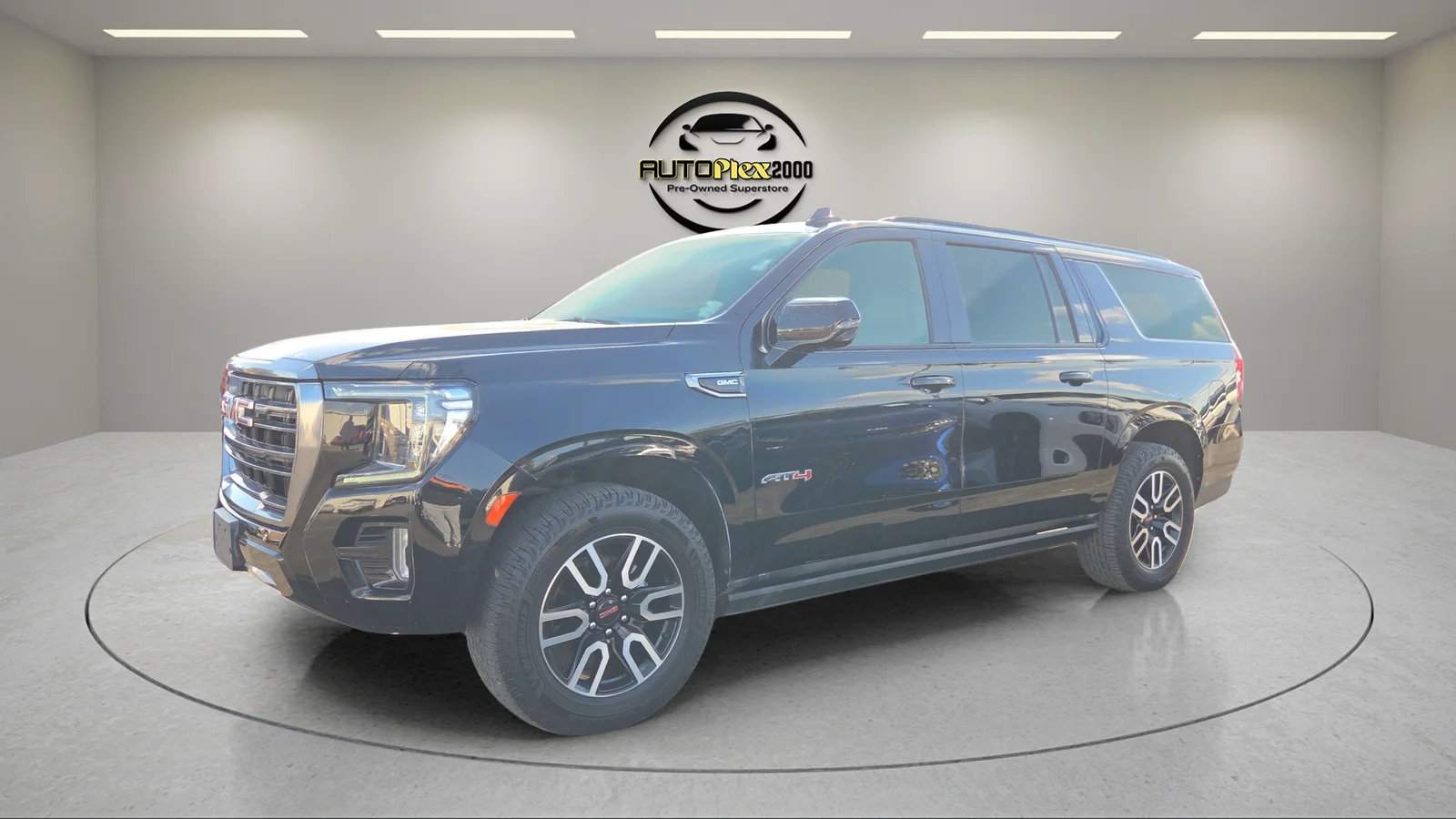 Used 2021 Black GMC AT4 image 3