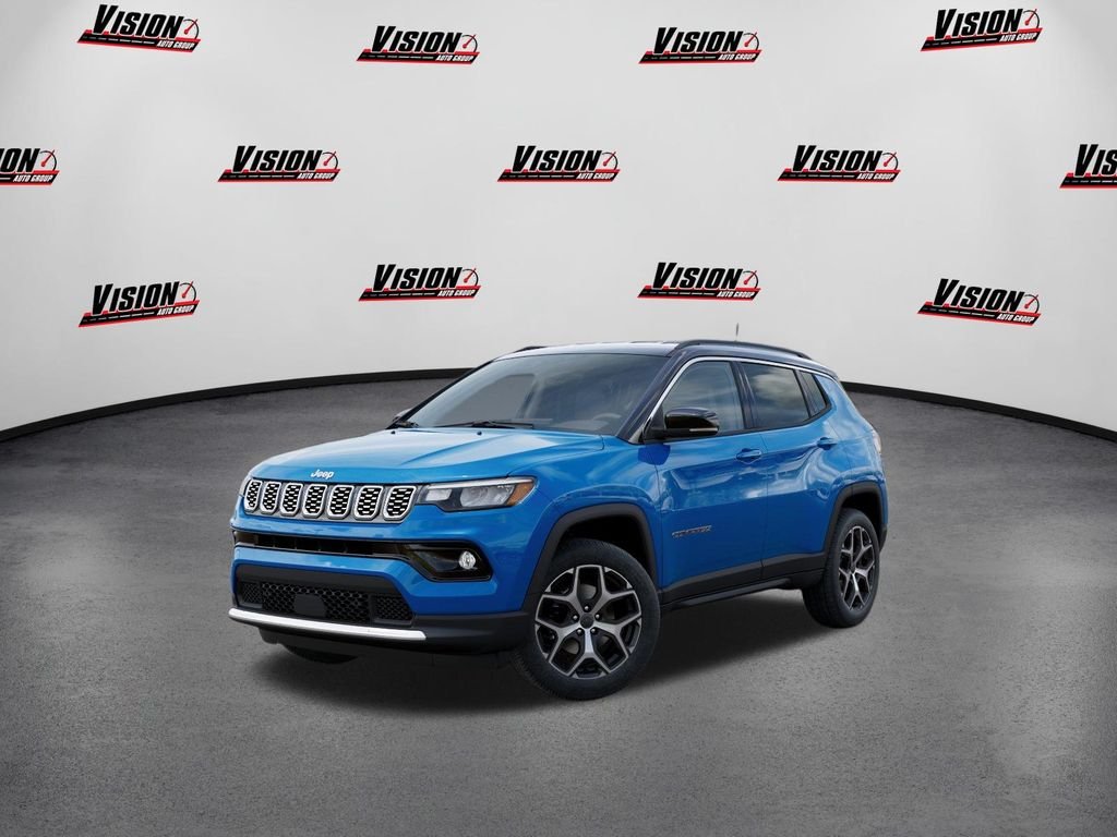 New 2026 Hydro Blue Pearl-Coat Exterior Paint Jeep Limited image 1
