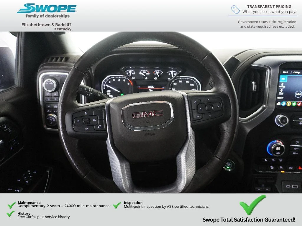 Used 2020 Pacific Blue Metallic GMC SLT image 15