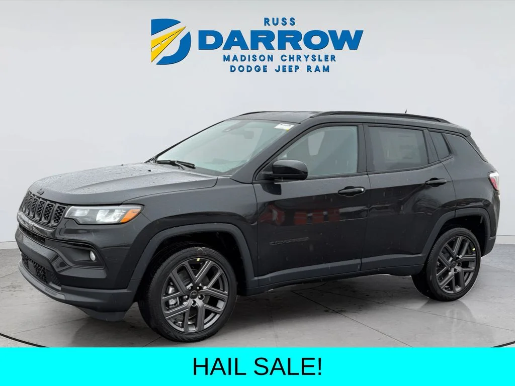 New 2026 Diamond Black Crystal Pearlcoat Jeep Latitude image 1