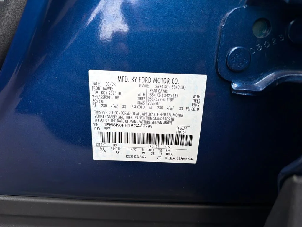 Used 2023 Blue Ford Limited image 30