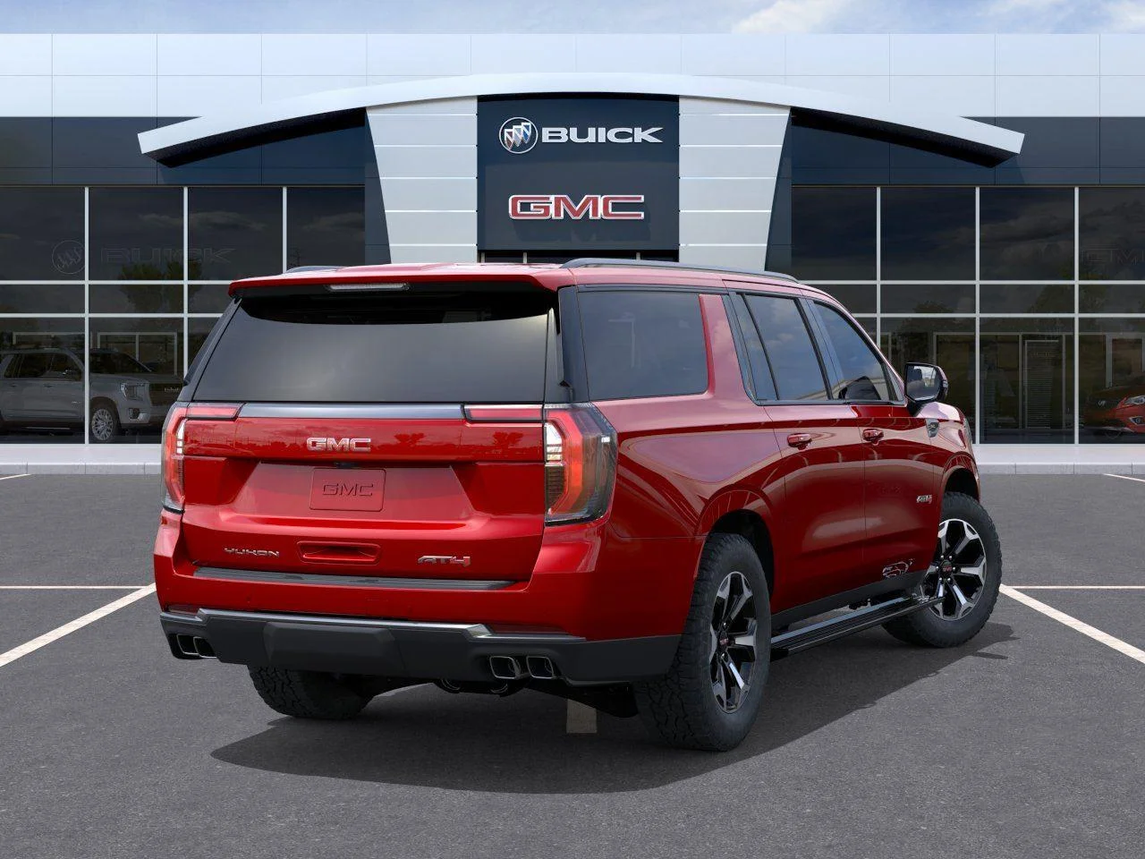 New 2026 Volcanic Red Tintcoat GMC AT4 image 4