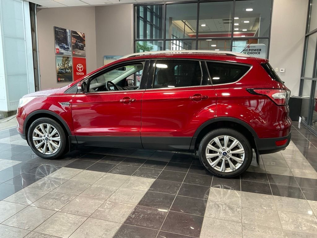 Used 2017 Red Ford Titanium image 4