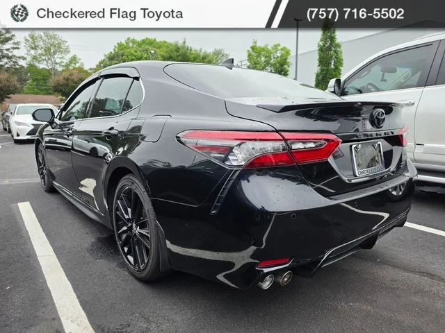 Used 2024 Midnight Black Metallic Toyota XSE V6 image 4