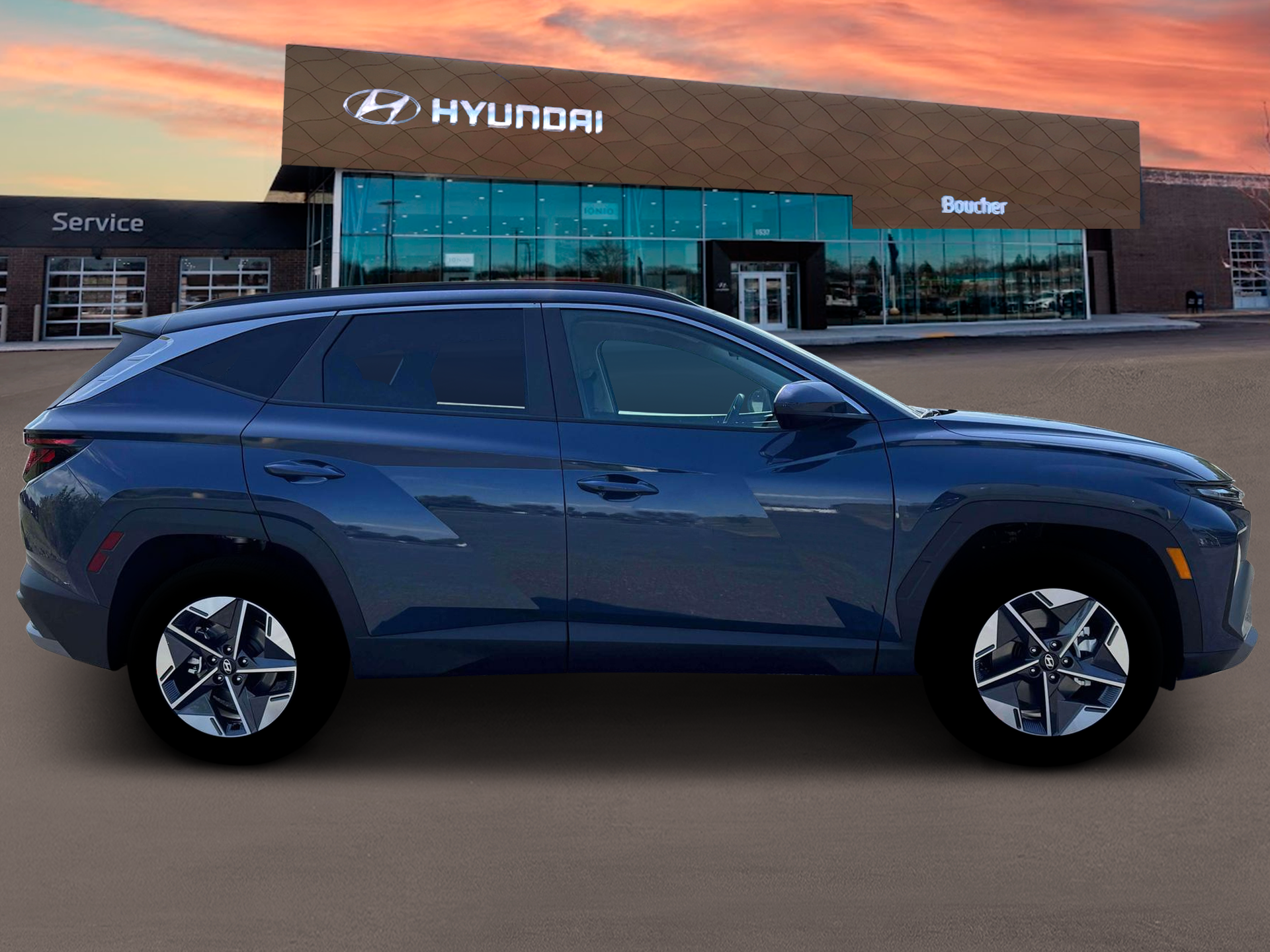 New 2026 Atlantis Blue Hyundai SEL AWD image 9