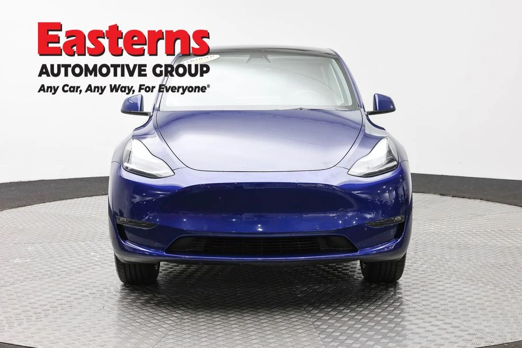 Used 2021 Blue Tesla Long Range image 2