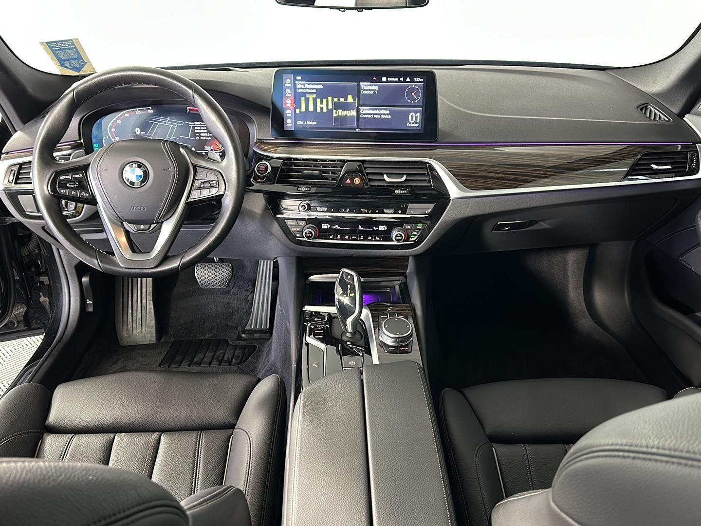 Used 2023 Black Sapphire Metallic BMW 530i xDrive image 22