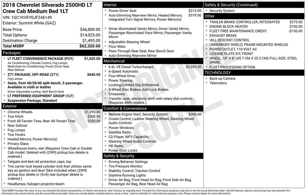 Used 2018 White Chevrolet LT image 24