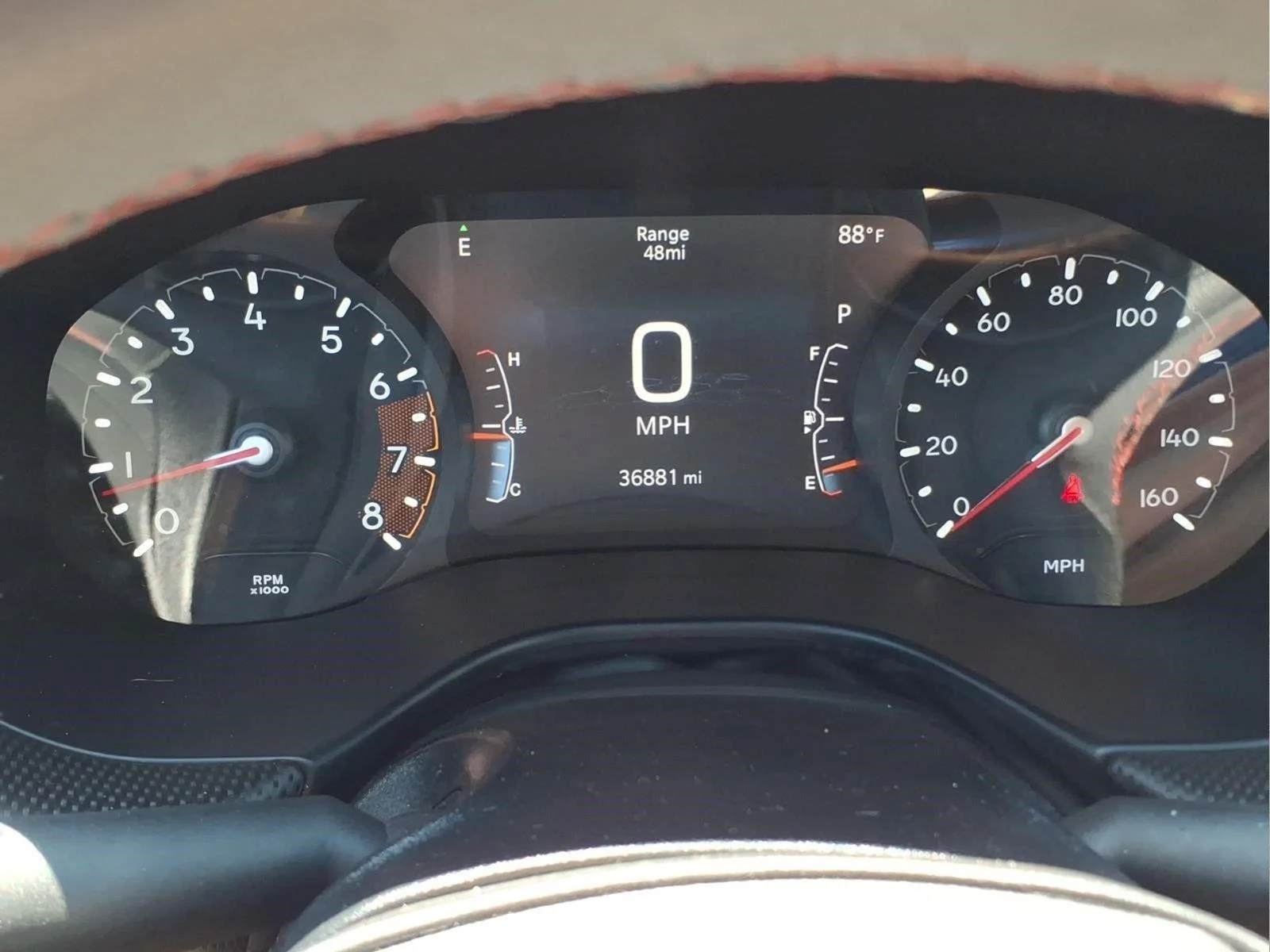 Used 2025 Bright White Clearcoat Jeep Trailhawk image 20