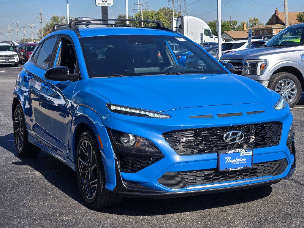 Used 2022 Blue Hyundai N Line image 4
