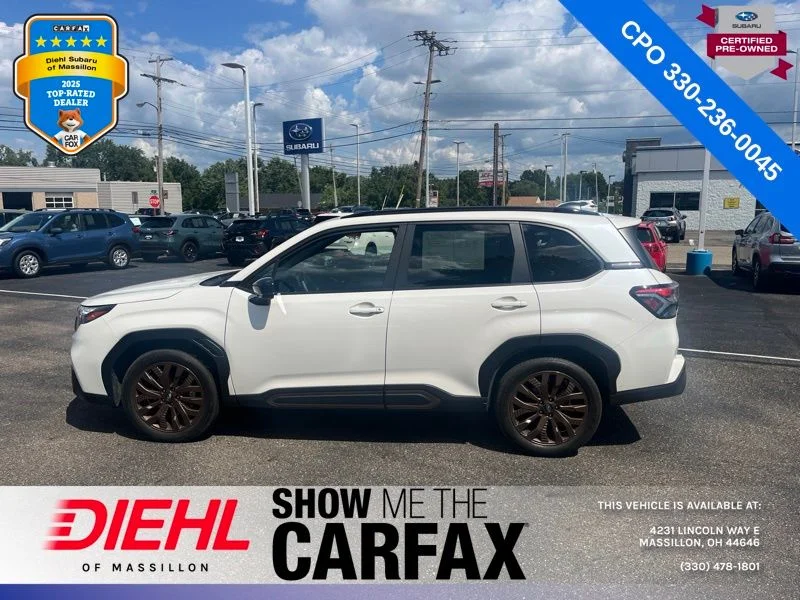 Used 2025 White Subaru Sport image 4
