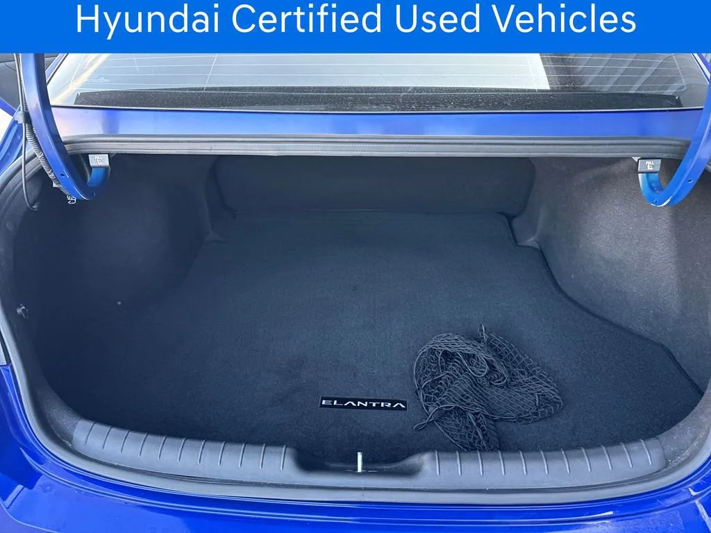 Certified Pre-Owned 2025 Hyundai Elantra Hybrid Blue