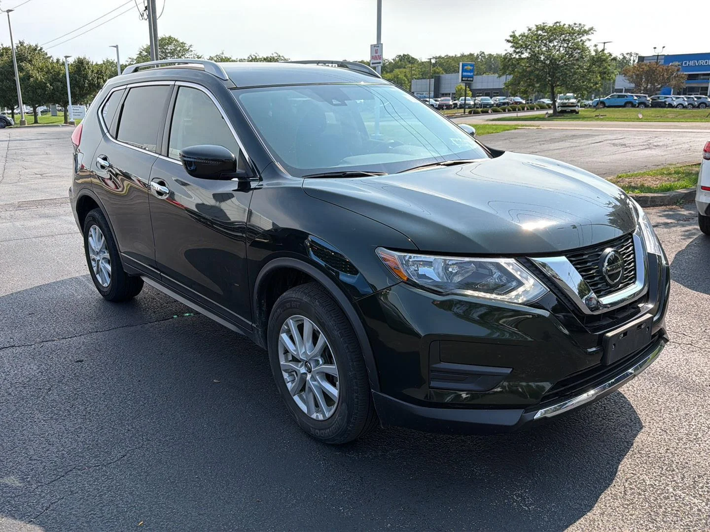 Used 2020 Midnight Pine Metallic Nissan SV image 2