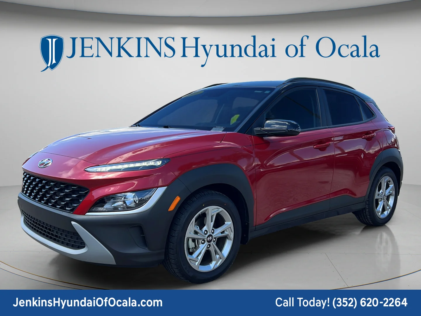 Used 2023 Pulse Red w/Black Roof Hyundai SEL image 7