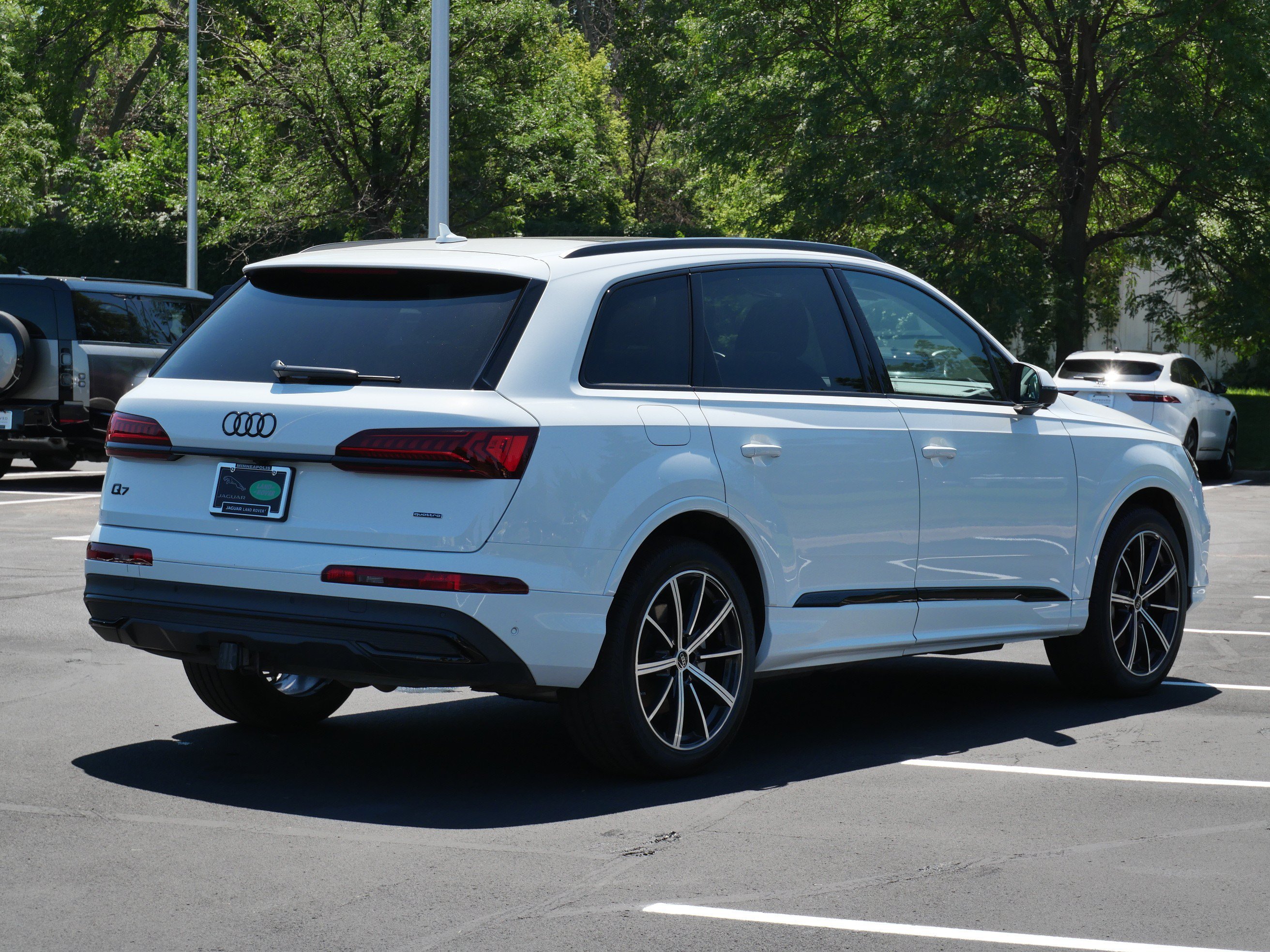 Used 2024 Glacier White Metallic Audi Premium Plus image 5