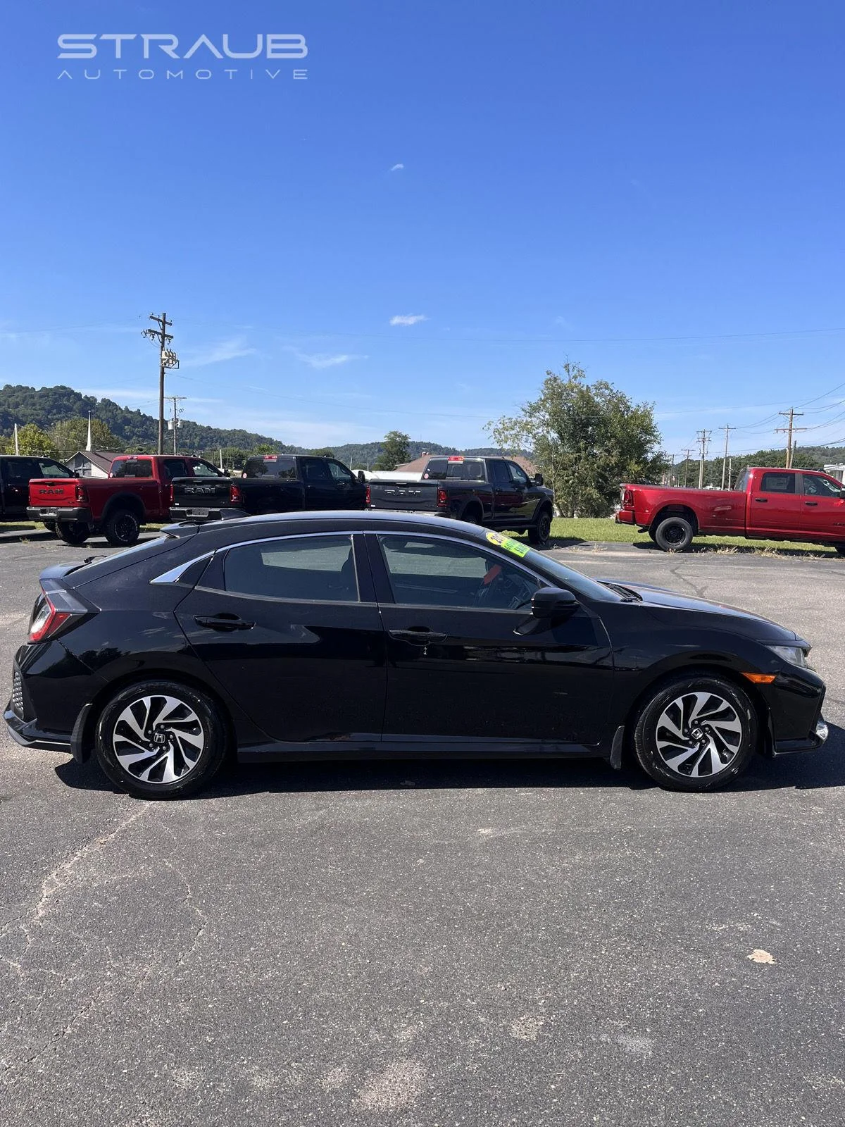Used 2017 Crystal Black Pearl Honda LX image 9