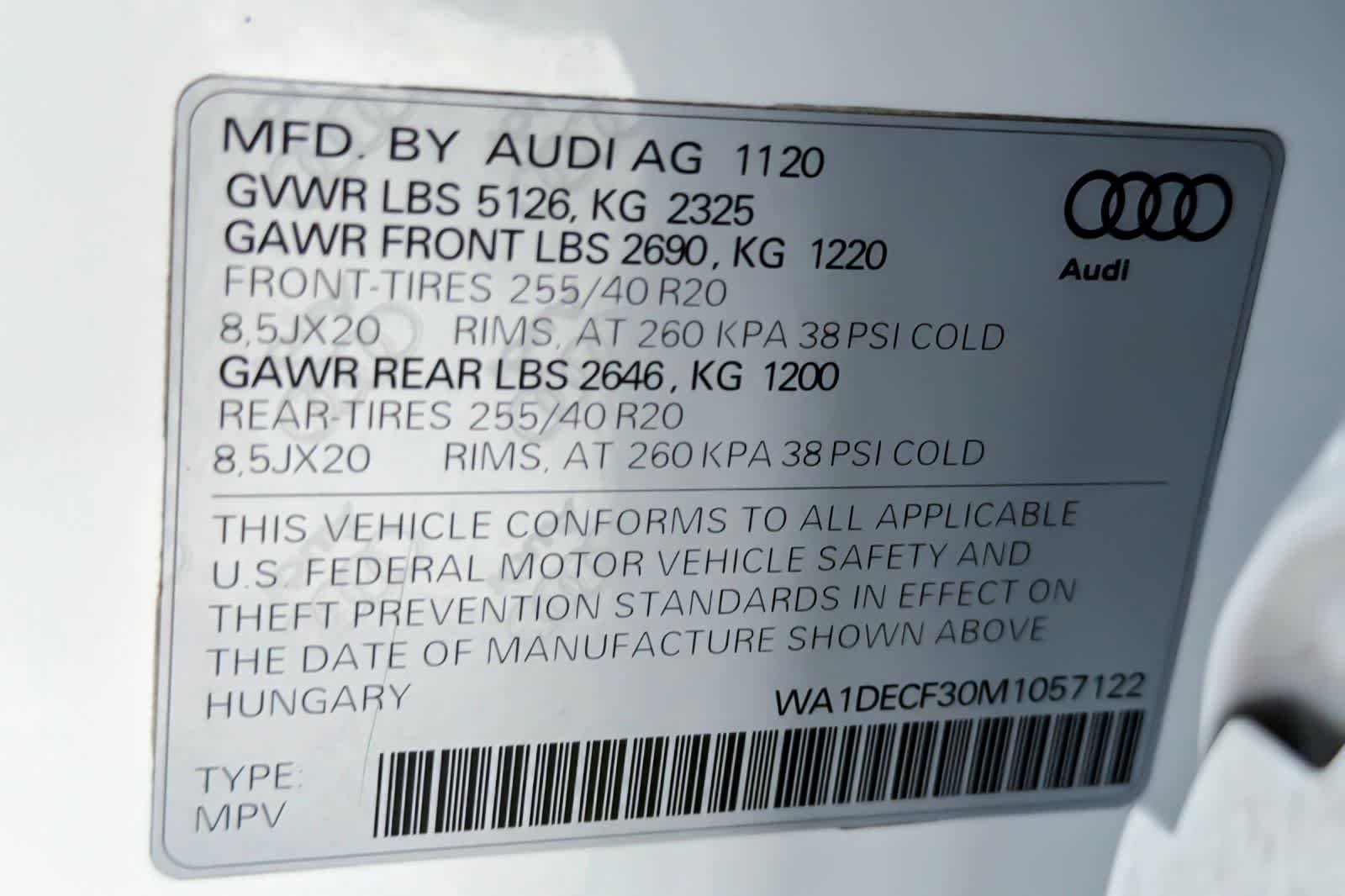 Used 2021 White Audi S line Premium image 29