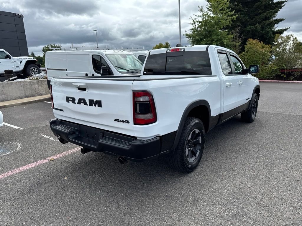 Used 2020 Bright White Clearcoat Ram Rebel image 8