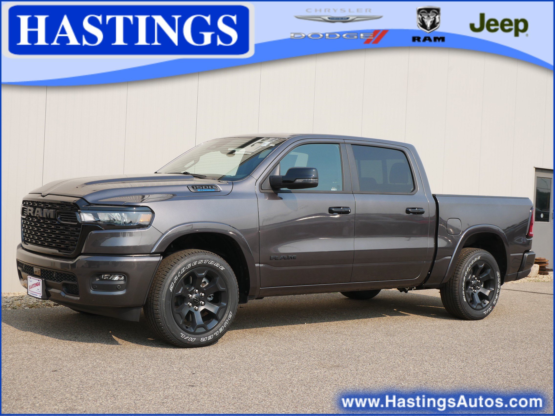 New 2026 Granite Crystal Metallic Clearcoat RAM Big Horn image 1