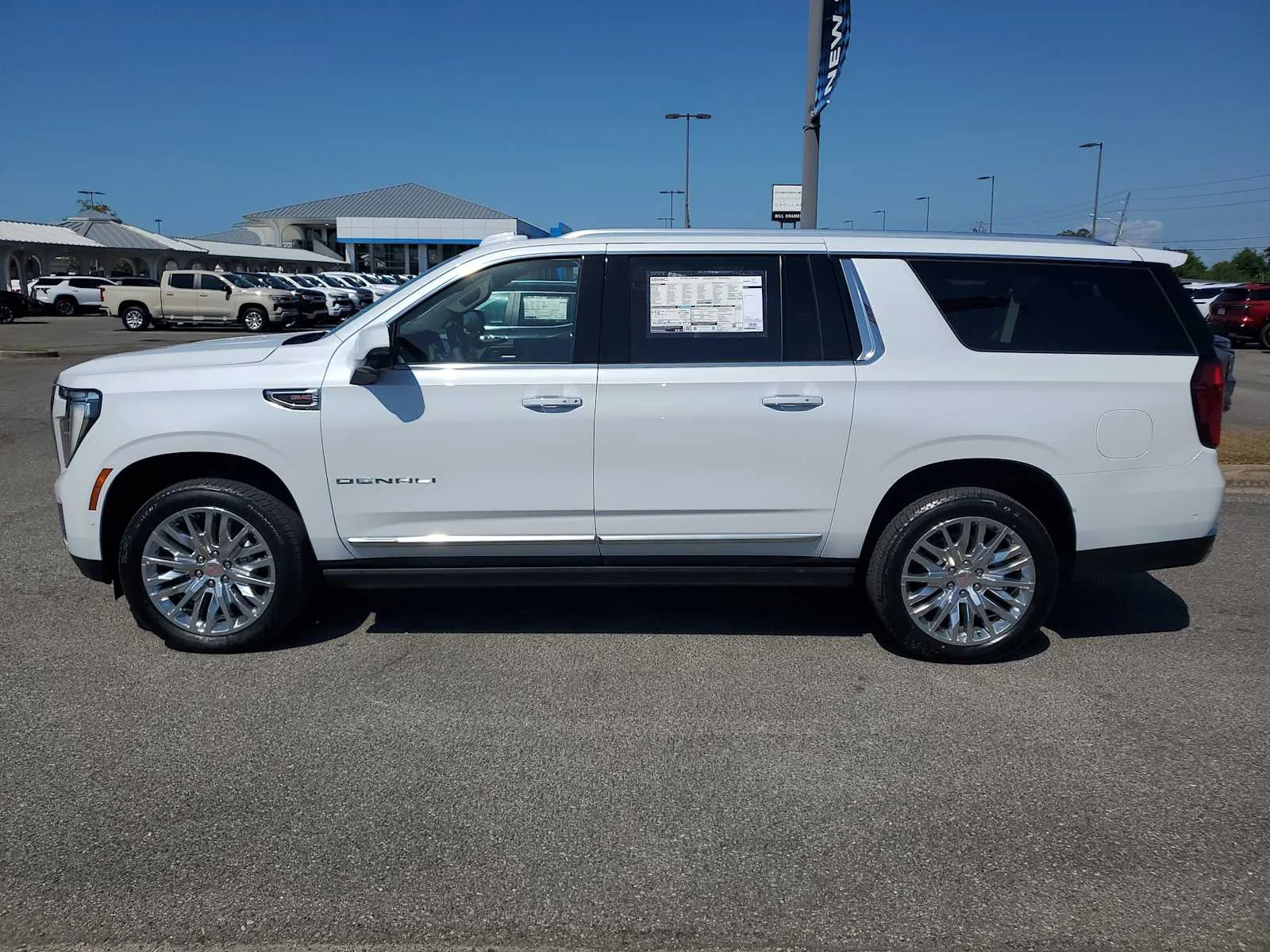 New 2026 Glacier White Tricoat GMC Denali image 2