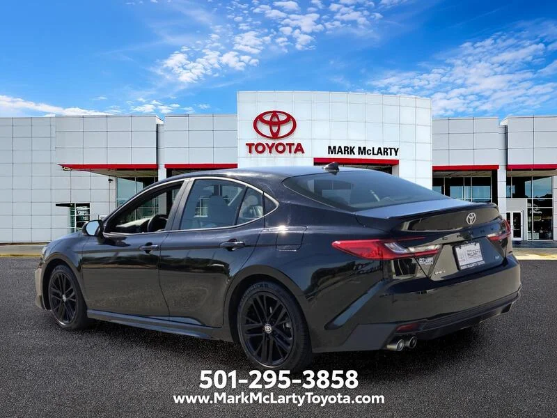 Used 2025 Midnight Black Metallic TOYOTA SE image 3