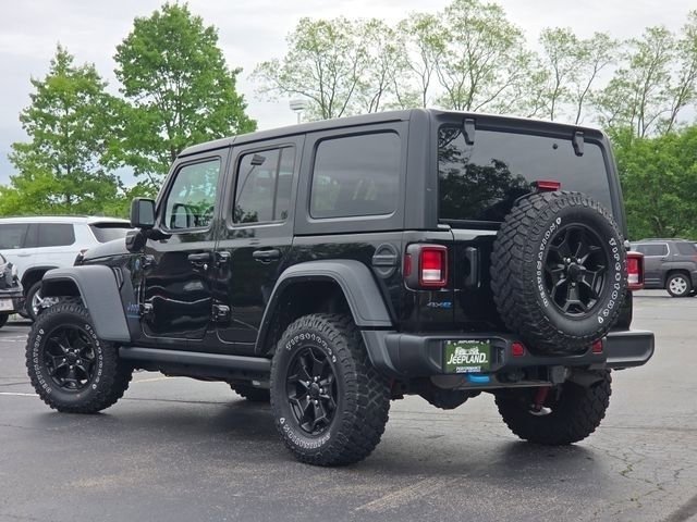 Used 2023 Black Clearcoat Jeep Willys 4xe image 23