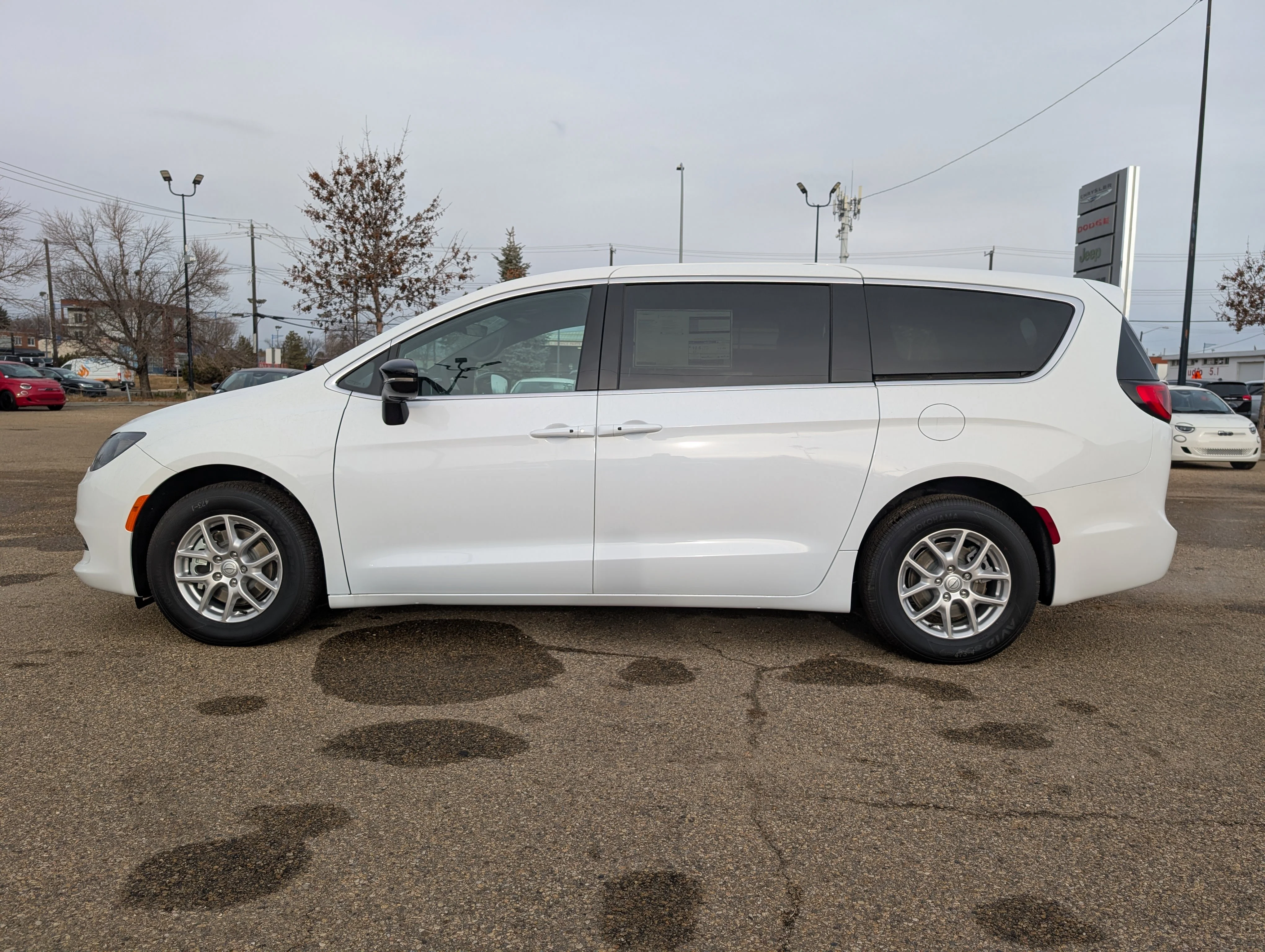 New 2026 Bright White Chrysler SXT image 3