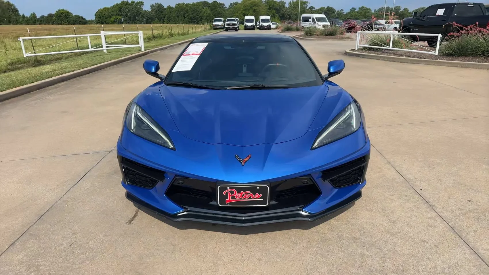 Used 2022 Elkhart Lake Blue Metallic Chevrolet 3LT image 4