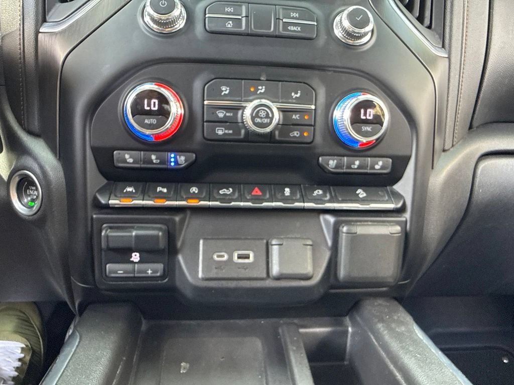 Used 2021 SATIN STEEL METALLIC GMC AT4 image 90