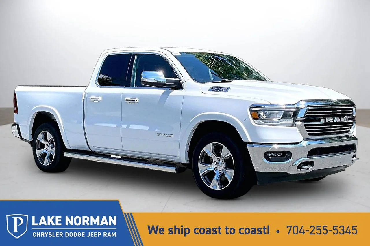 Certified Used 2022 White Ram Laramie image 1
