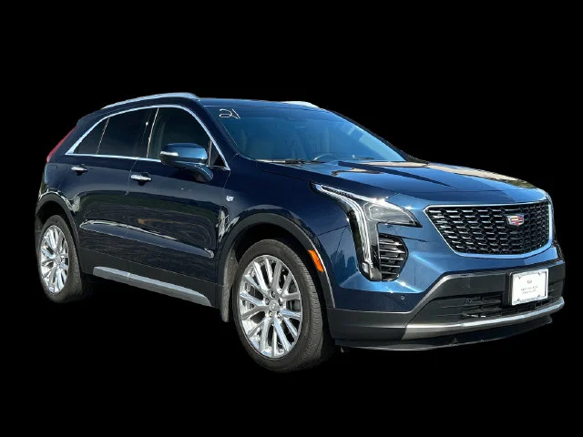 Used 2021 Blue Cadillac Premium Luxury image 1