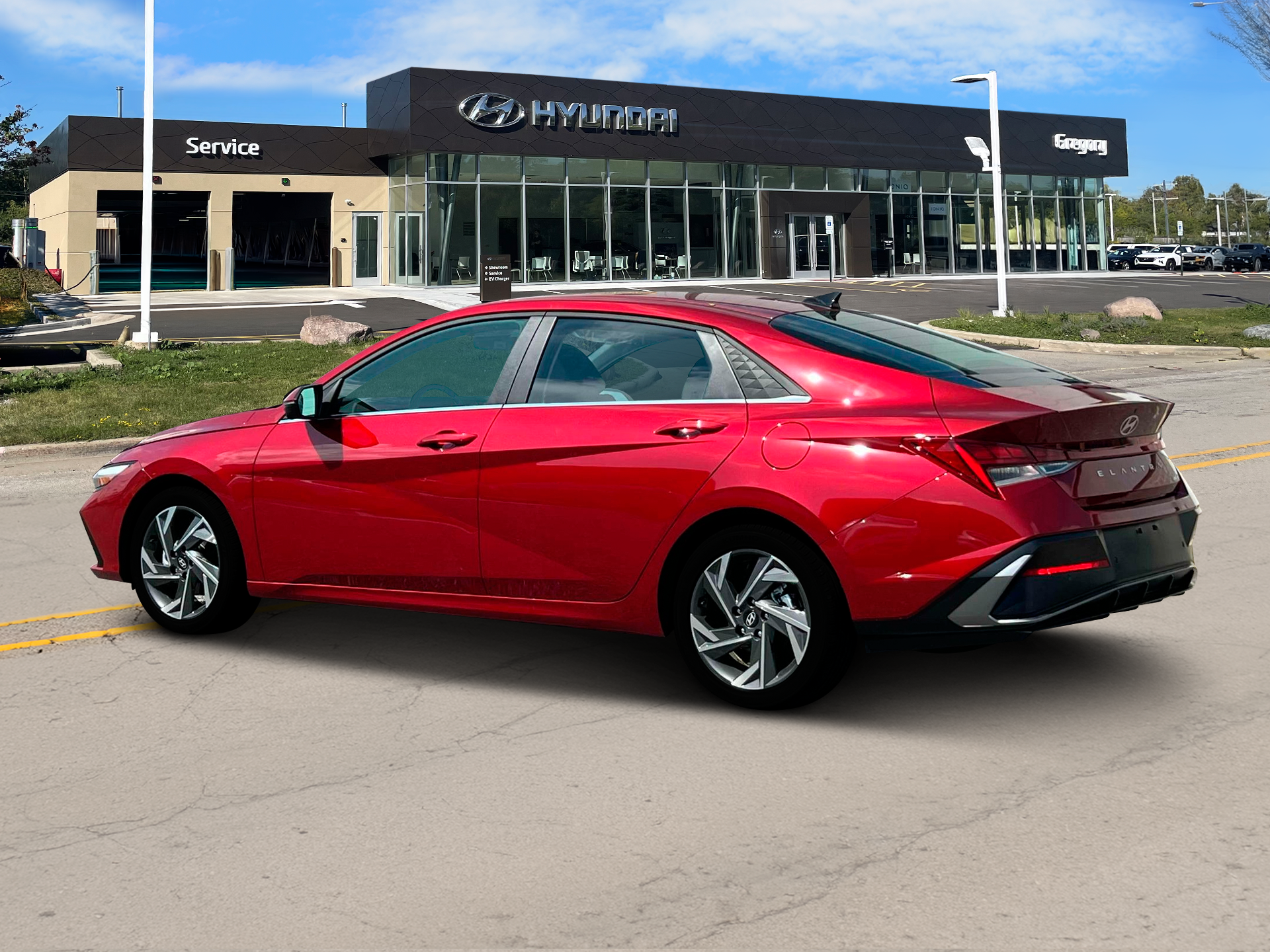 New 2025 Red Hyundai Limited image 4