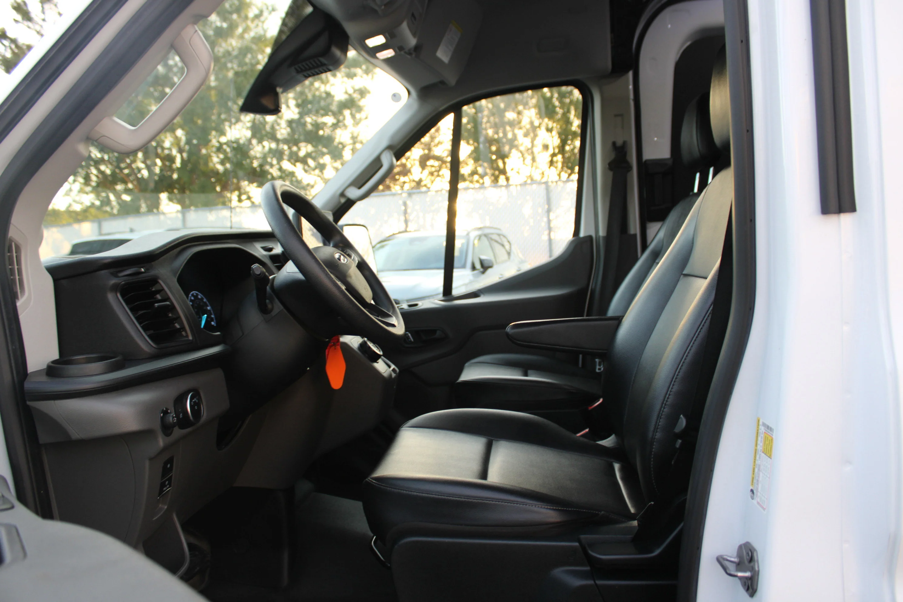 Used 2023 Ford E-Transit Cargo Van Base with VIN 1FTBW9CK8PKA44058 for sale in Wichita, KS
