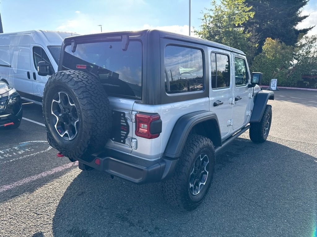 Used 2023 Silver Zynith Clearcoat Jeep Rubicon image 9