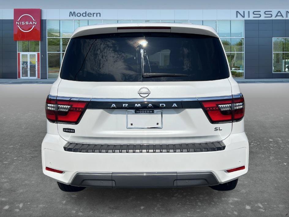 Used 2022 Aspen White TriCoat Pearl Nissan SL image 6