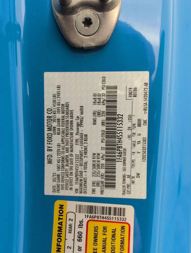 Certified Used 2025 Blue Ford EcoBoost image 40