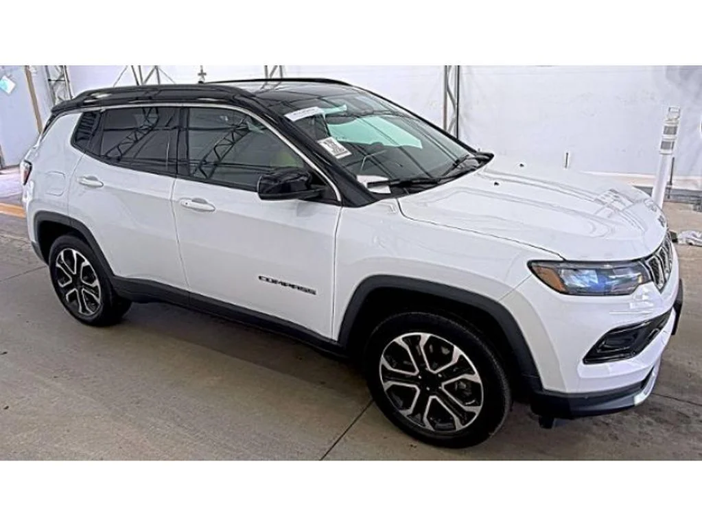 Used 2023 White Jeep Limited image 3