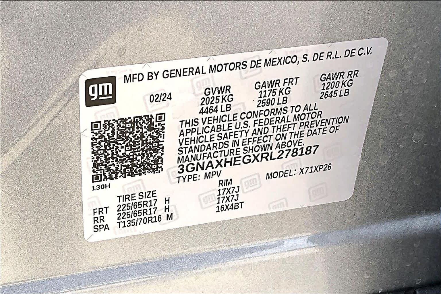 Used 2024 Sterling Gray Metallic Chevrolet LS image 33