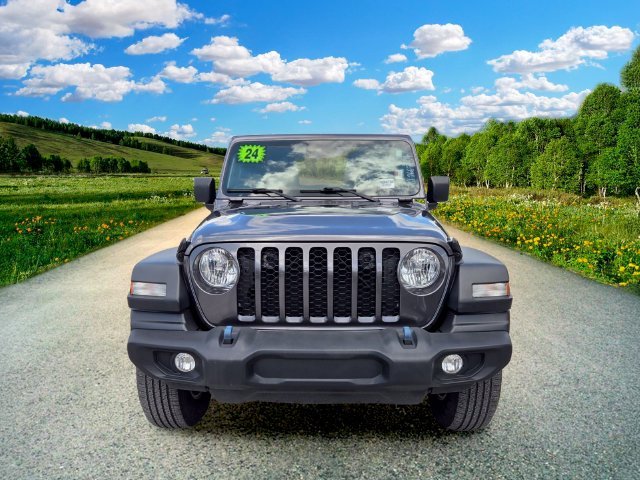 Certified Used 2024 Gray Jeep Sport S image 8