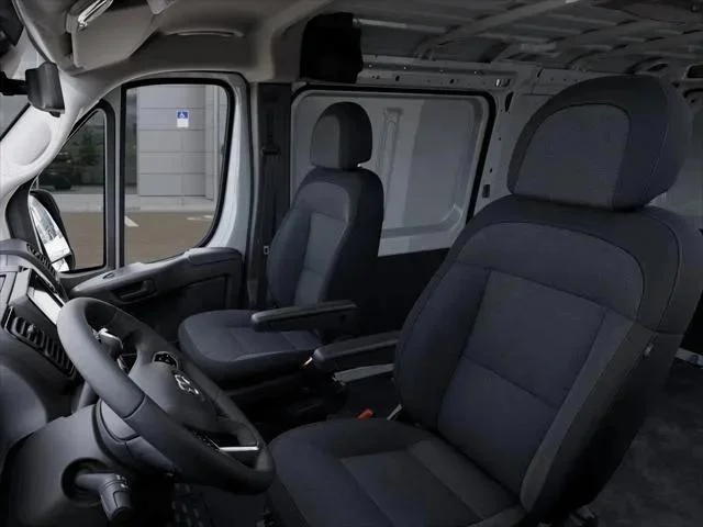 New 2026 Bright White Clear-Coat Exterior Paint RAM 1500 Low Roof Cargo Van 118 WB image 101