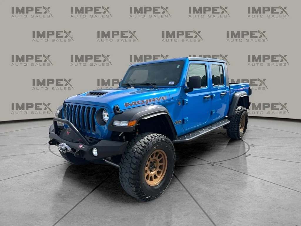 Used 2021 Blue Jeep Mojave image 1