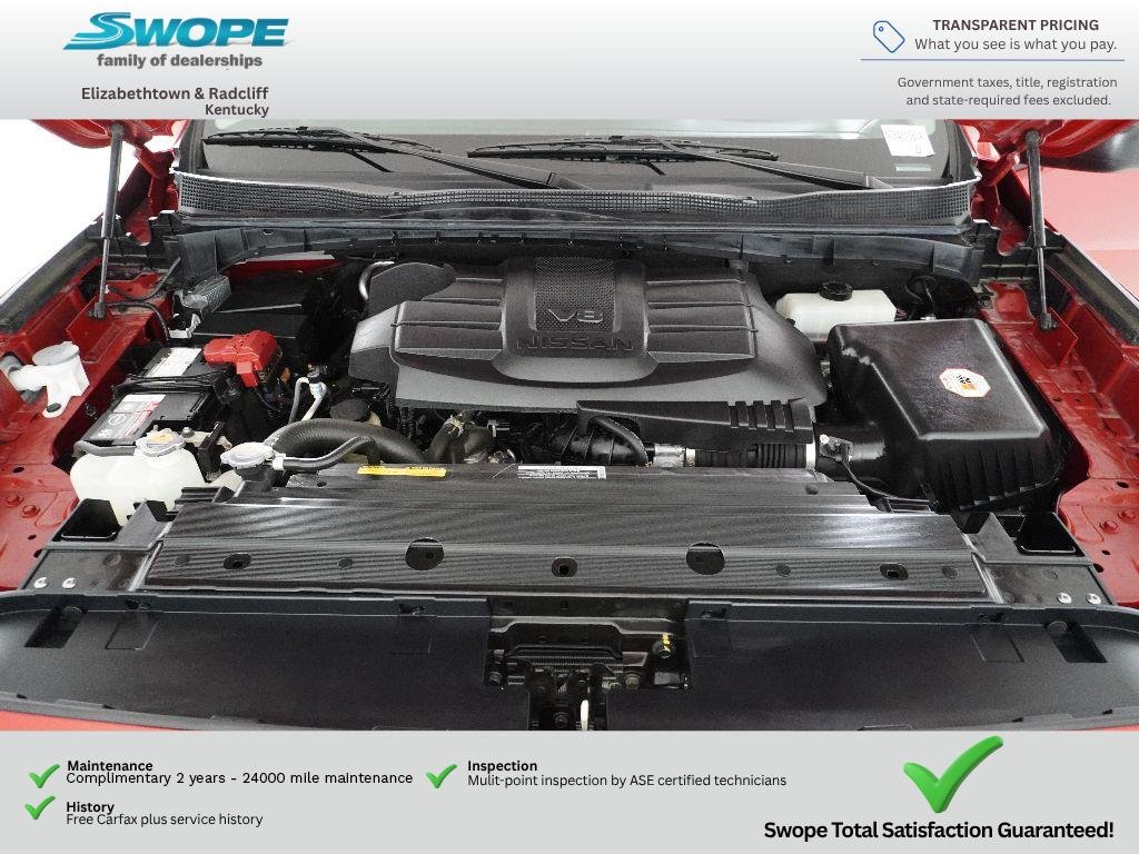 Used 2023 Red Alert Nissan SV image 27