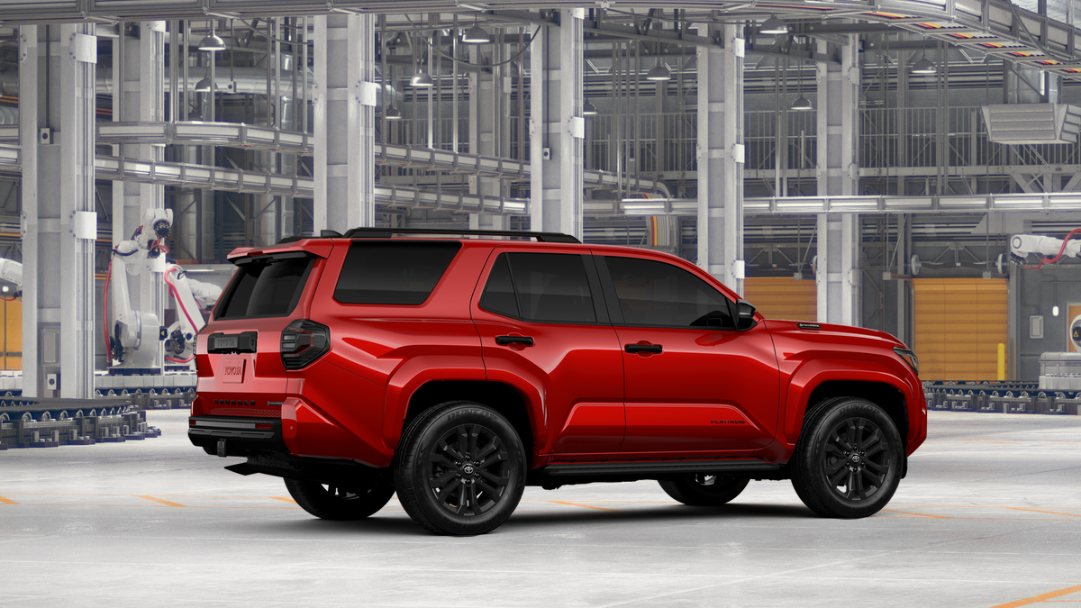 New 2026 Supersonic Red Toyota Platinum image 11