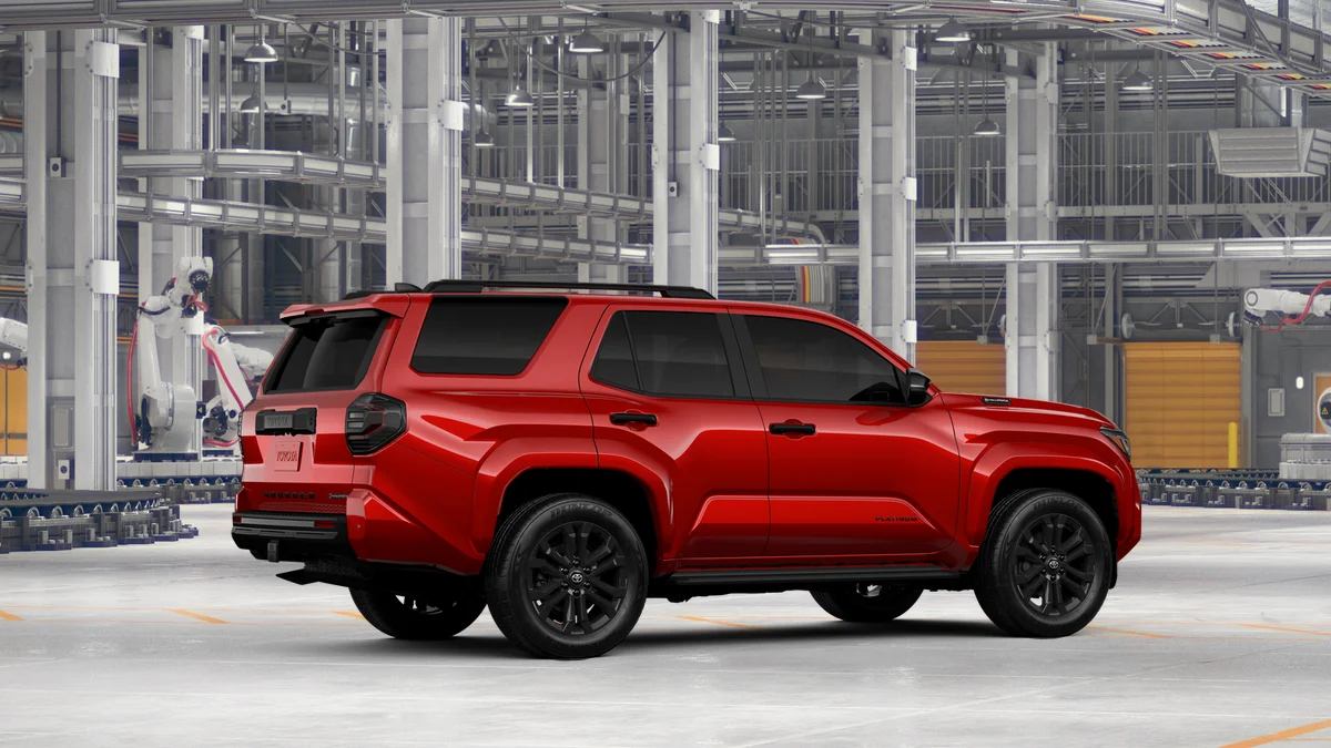 New 2026 Supersonic Red Toyota Platinum image 11