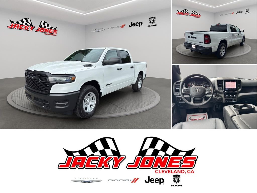 New 2026 Bright White Clear-Coat Exterior Paint RAM Tradesman image 1