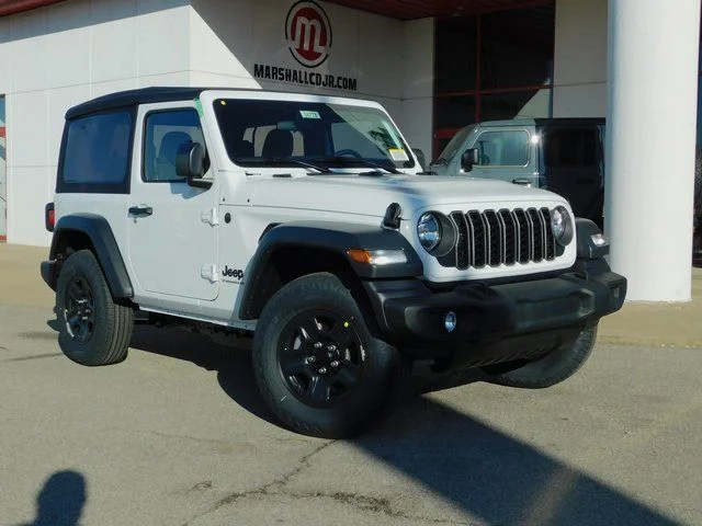 New 2026 Bright White Clear-Coat Exterior Paint Jeep Sport image 2