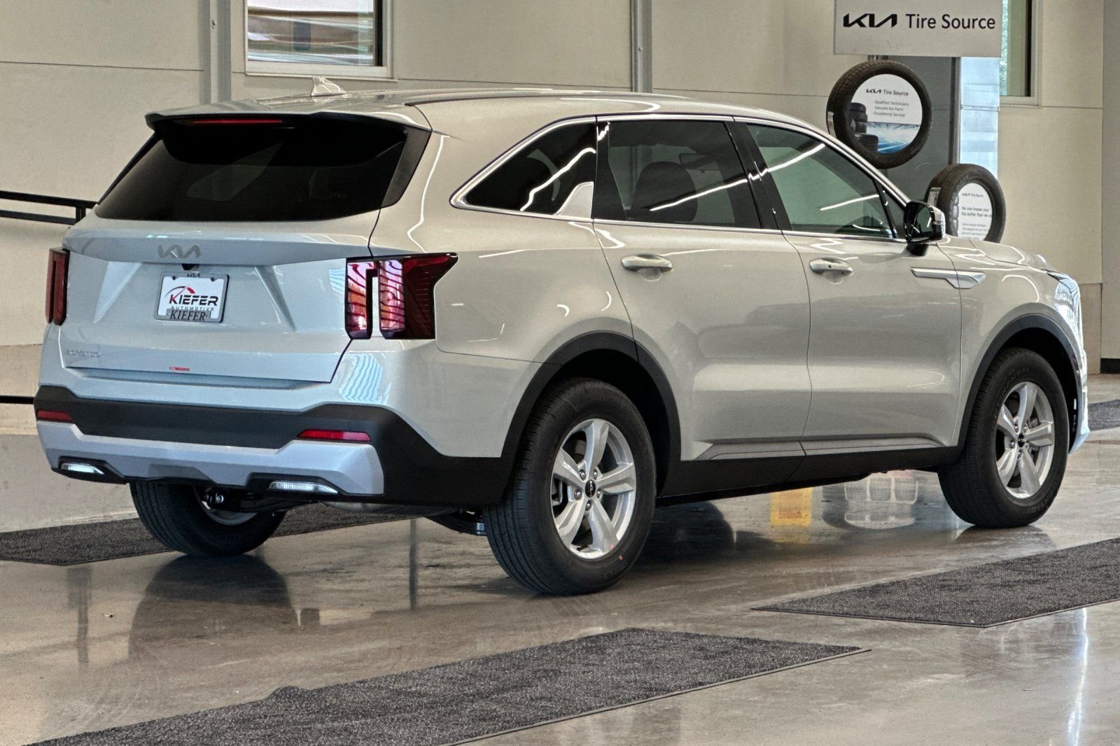 New 2026 Ivory Silver Kia LX image 3