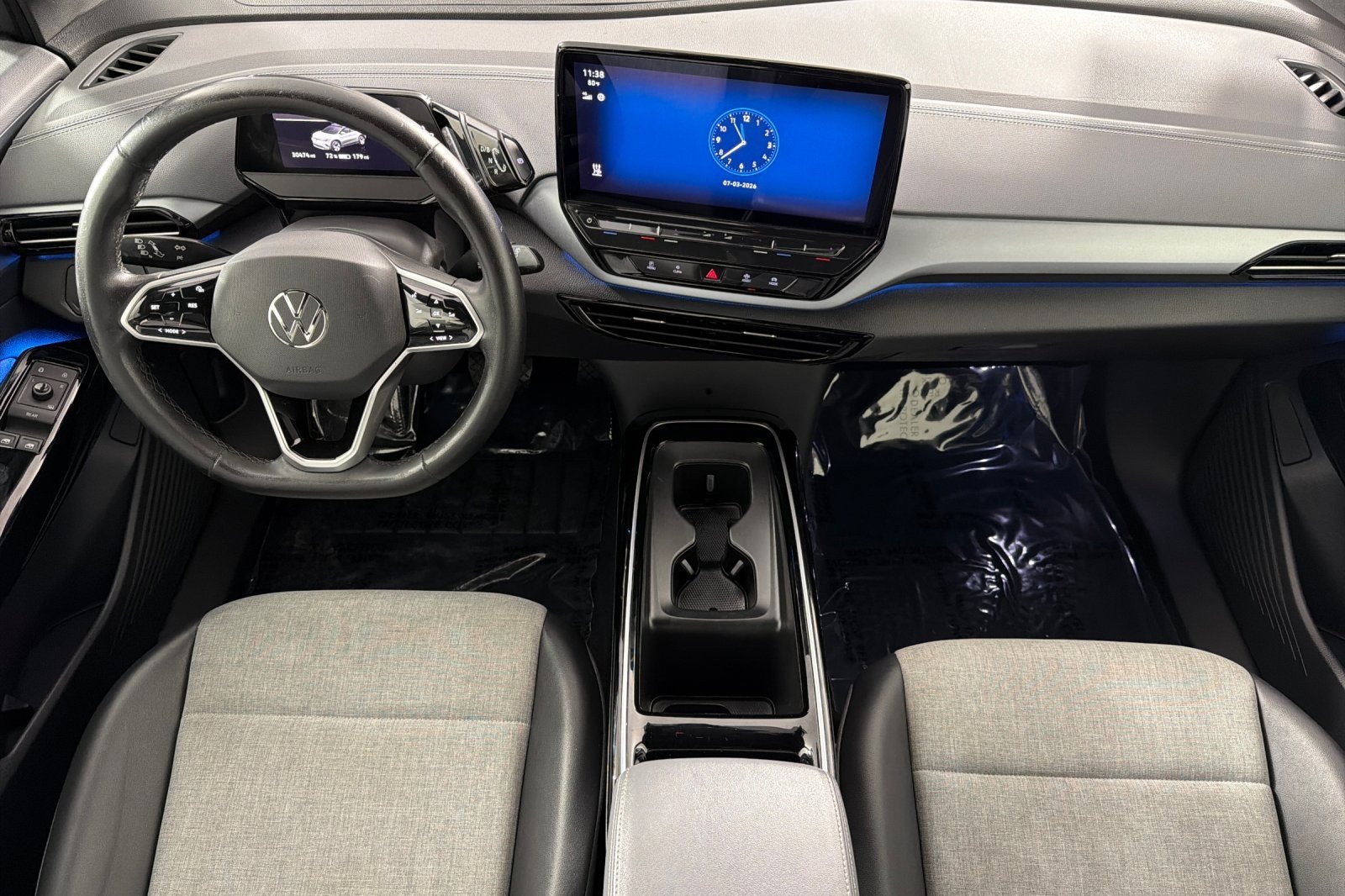 Used 2023 Pure Gray Volkswagen Pro RWD w/LG Battery image 12