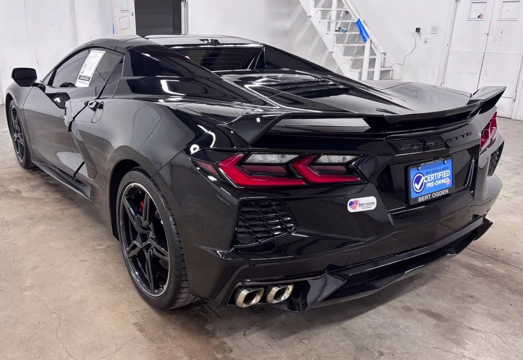 Used 2024 Black Chevrolet Stingray image 4
